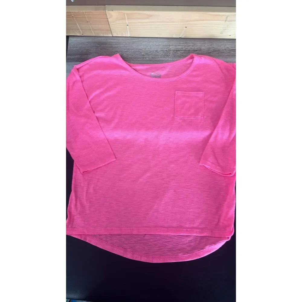 Justice Girls Top Pink Size 12